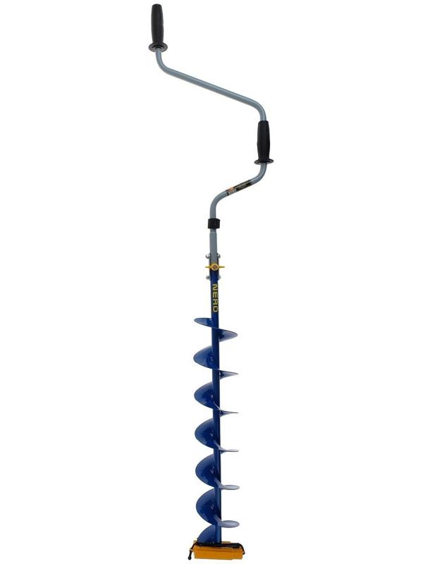 Ледобур NERO-150-2, L-шнека 0.74 м, L-транспортировочная 0.92 м, L-рабочая 1.1 м, 3.1 кг