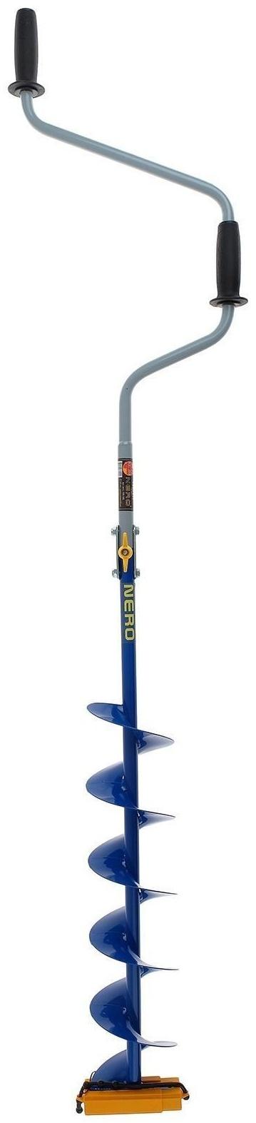 Ледобур NERO-150-1, L-шнека 0.62 м, L-транспортировочная 0.88 м, L-рабочая 1.1 м, 2.8 кг