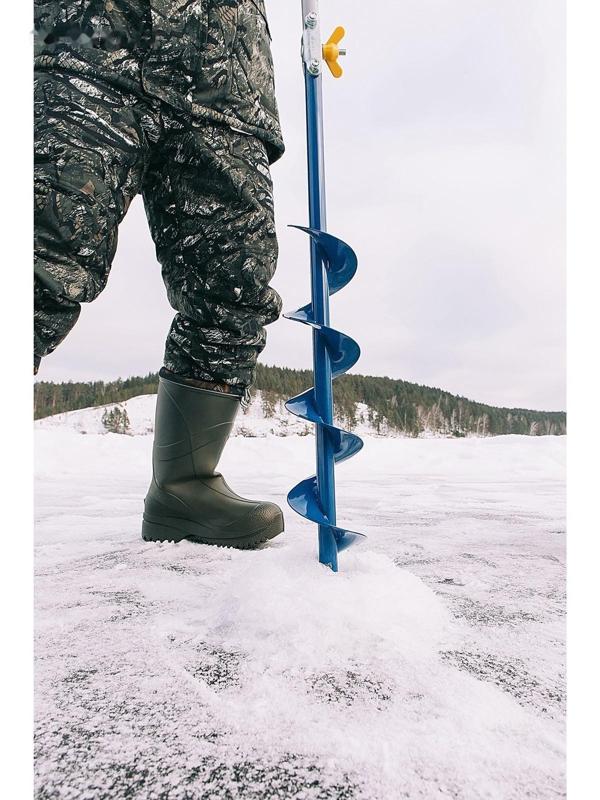 Ледобур NERO-150-1, L-шнека 0.62 м, L-транспортировочная 0.88 м, L-рабочая 1.1 м, 2.8 кг