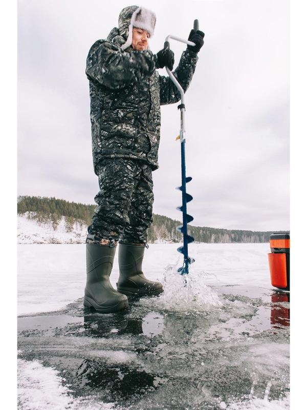 Ледобур NERO-150-1, L-шнека 0.62 м, L-транспортировочная 0.88 м, L-рабочая 1.1 м, 2.8 кг