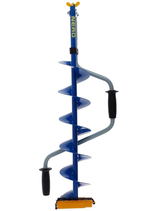 Ледобур NERO-150-1, L-шнека 0.62 м, L-транспортировочная 0.88 м, L-рабочая 1.1 м, 2.8 кг