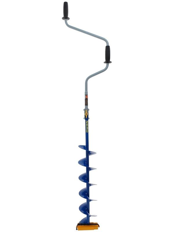 Ледобур NERO-150-1, L-шнека 0.62 м, L-транспортировочная 0.88 м, L-рабочая 1.1 м, 2.8 кг