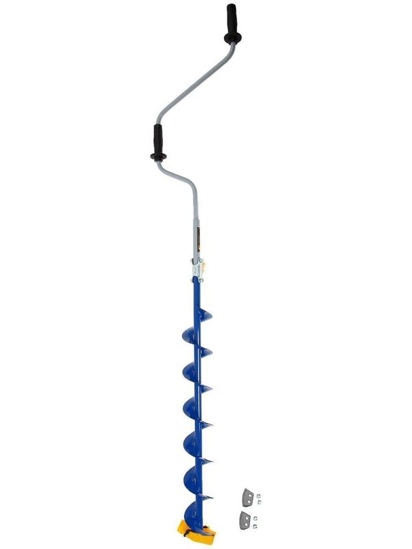 Ледобур NERO-110-2, L-шнека 0.74  м, L-транспортировочная 0.88 м, L-рабочая 1.1 м, 2.3 кг