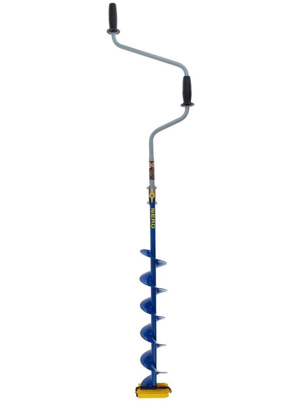 Ледобур NERO-130-1, L-шнека 0.62 м, L-транспортировочная 0.88 м, L-рабочая 1.1 м, 2.6 кг