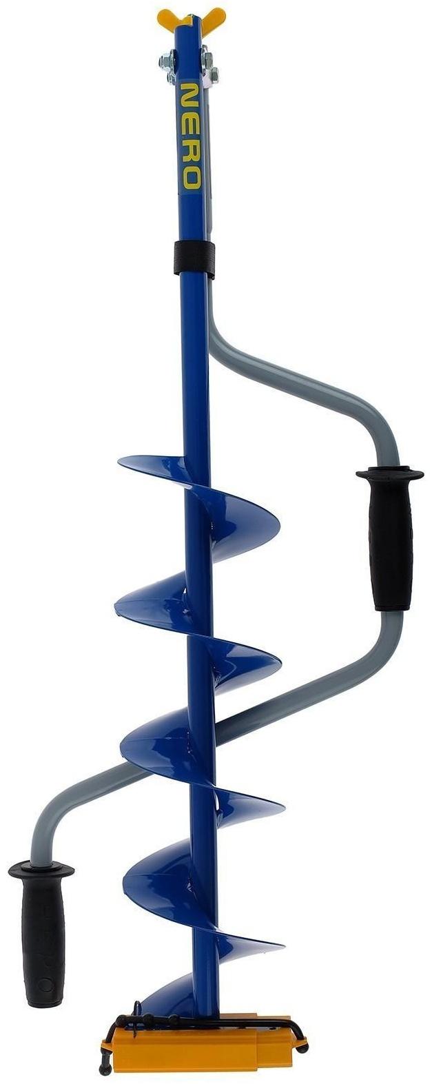 Ледобур NERO-150, L-шнека 0.5 м, L-транспортировочная 0.88 м, L-рабочая 1.1 м, 2.5 кг