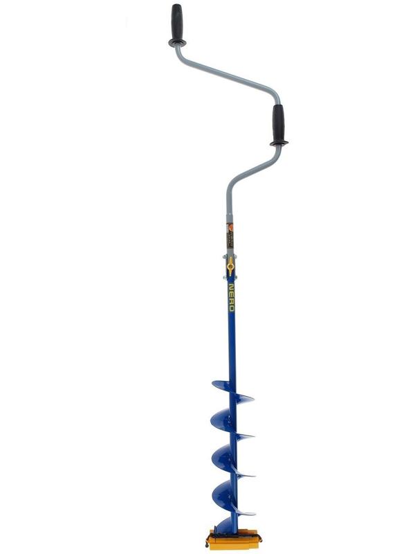 Ледобур NERO-150, L-шнека 0.5 м, L-транспортировочная 0.88 м, L-рабочая 1.1 м, 2.5 кг