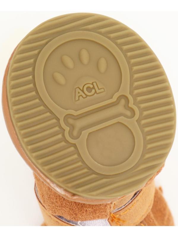 Ботинки Элеганс, набор 4 шт, размер 3 (подошва 5 х 4,2 см) коричневые