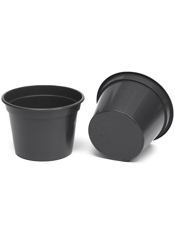 Горшок для рассады, 800 мл, d = 13 см, h = 10 см, МИКС