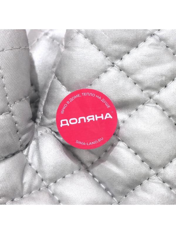 Набор прихваток «Профи», 2 шт, 37,5×17,5×2 см, цвет серый