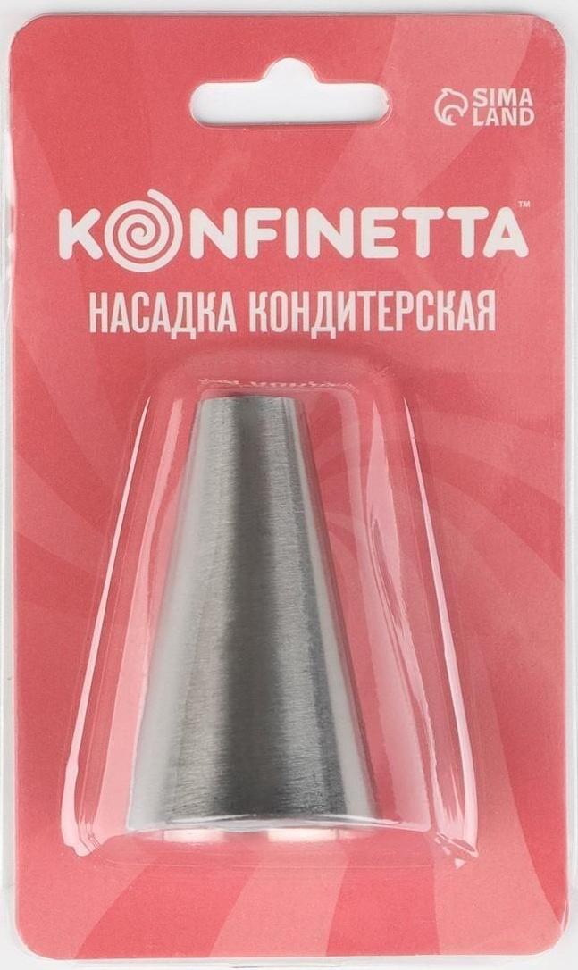 Насадка кондитерская «Трубочка», d=3 см, выход 1,1 см, нержавеющая сталь