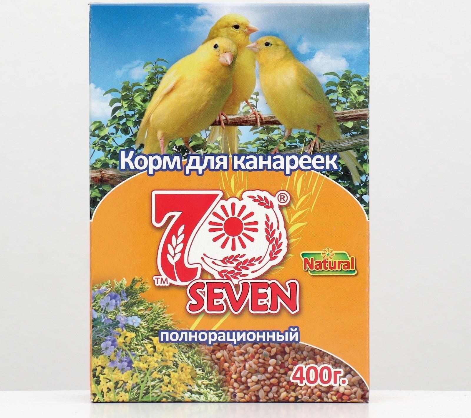 Корм Seven Seeds для канареек, 400 г