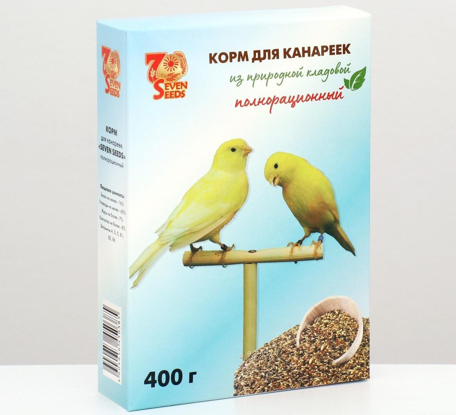Корм Seven Seeds для канареек, 400 г
