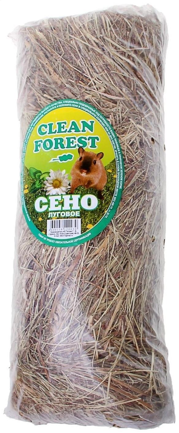 Сено луговое Clean Forest, 400 г