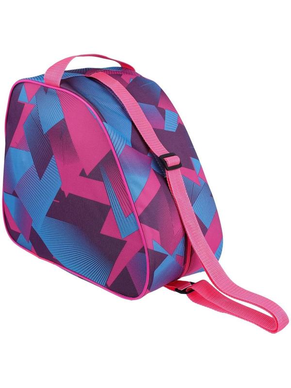 Сумка для ледовых и роликовых коньков, размер 31 х 17,5 х 28 см, цвета микс