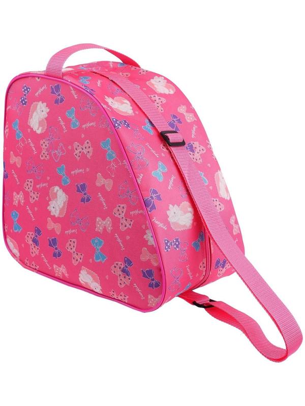 Сумка для ледовых и роликовых коньков, размер 31 х 17,5 х 28 см, цвета микс