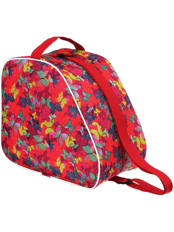 Сумка для ледовых и роликовых коньков, размер 31 х 17,5 х 28 см, цвета микс