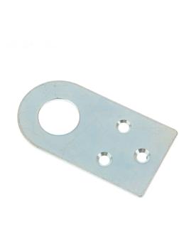 Пробой-ушко, 40 х 75 мм, оцинкованное