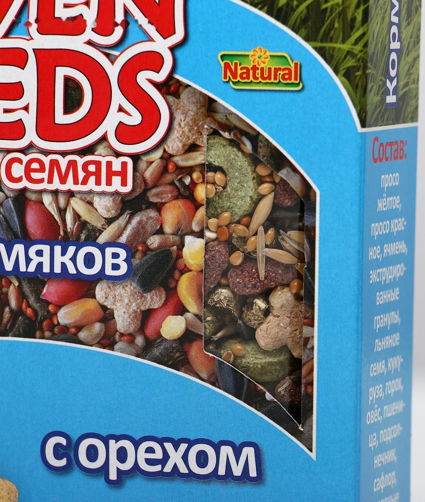 Корм SEVEN SEEDS SPECIAL для хомяков, с орехом, 400 г