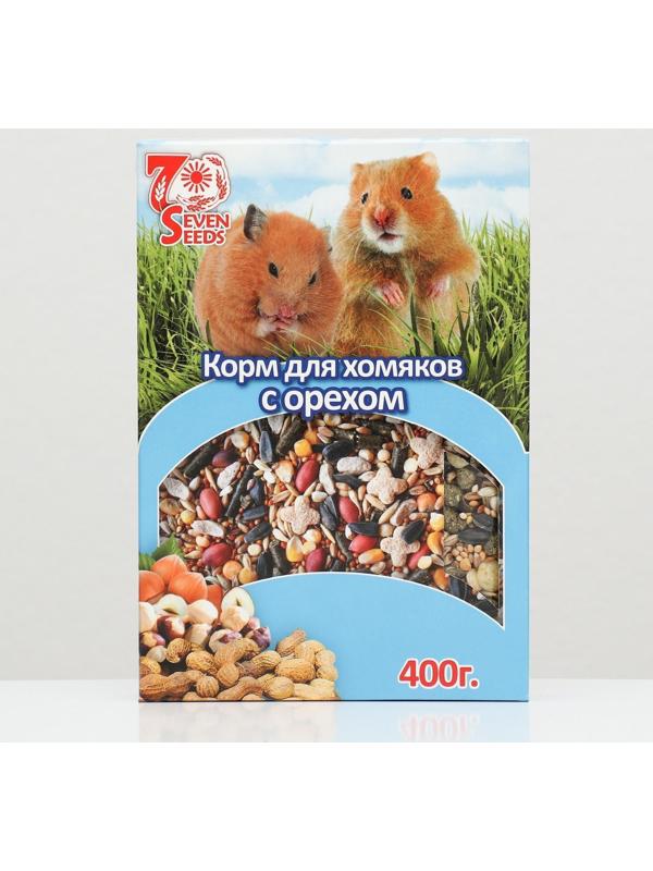 Корм SEVEN SEEDS SPECIAL для хомяков, с орехом, 400 г