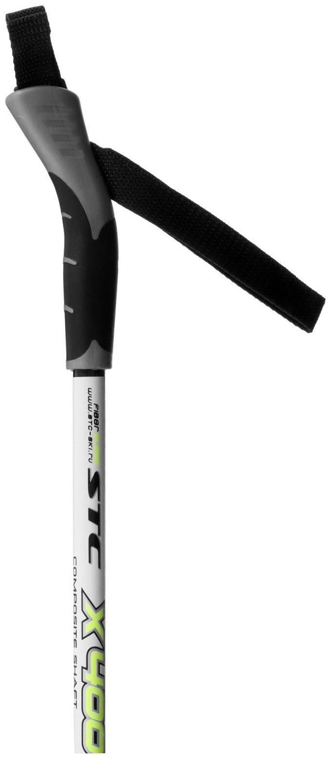 Палки лыжные стеклопластиковые, БРЕНД ЦСТ, размер 105 см, цвета МИКС