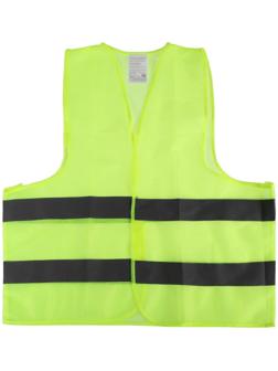Жилет сигнальный светоотражающий, размер XL, зелёный