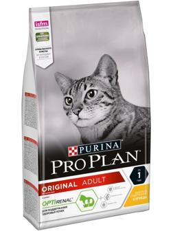 Сухой корм PRO PLAN для кошек, курица/рис, 1.5 кг