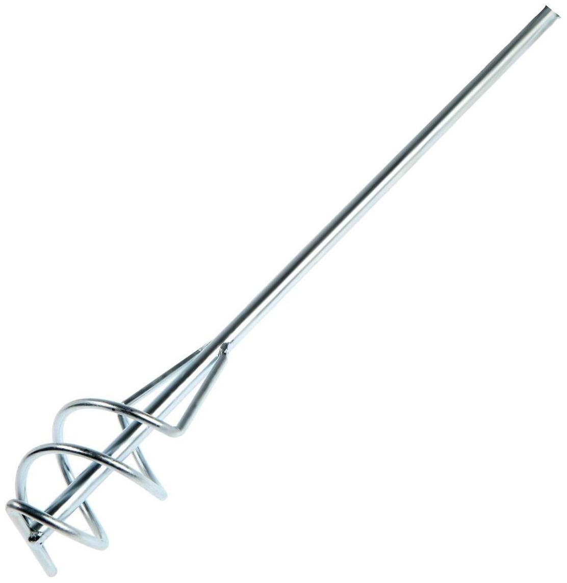 Миксер для песчано-гравийных смесей ТУНДРА, оцинкованный, SDS-plus, 60 х 10 х 400 мм