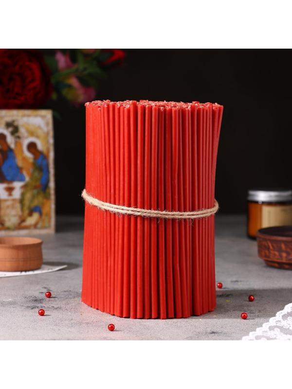 Свечи красные церковные №80, упаковка 2кг