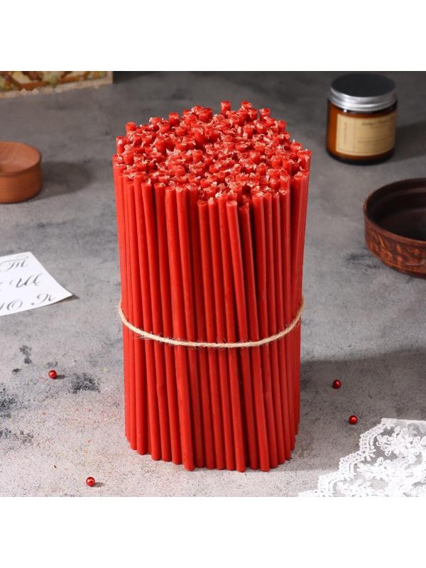 Свечи красные церковные №60, упаковка 2кг