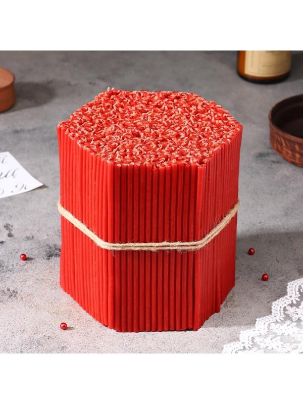 Свечи красные церковные №140, упаковка 2кг