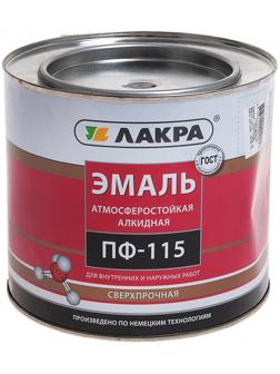 Эмаль ПФ-115 черный 1,9кг