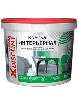 Краска матовая водно-дисперсионная для внутренних работ 