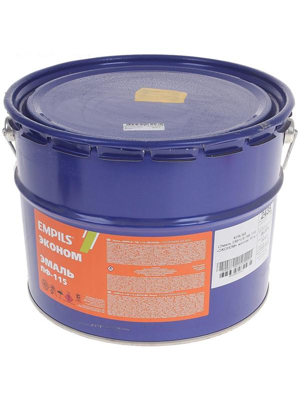 Эмаль EMPILS Эконом ПФ-115 жёлтая 10кг