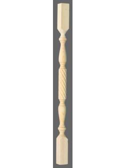 Балясина сорт А резная 50х50х900мм №9