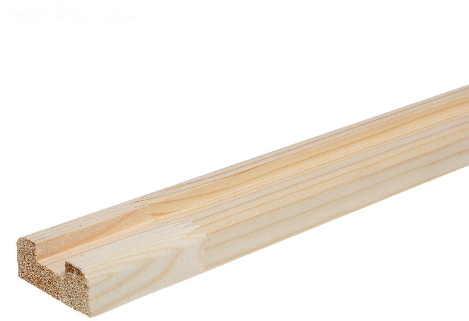 Накладка под плоскую балясину сорт А 45х20х3000мм