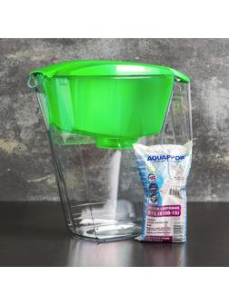 Фильтр-кувшин «Аквафор-Лайн», 2,8 л, цвет зелёный