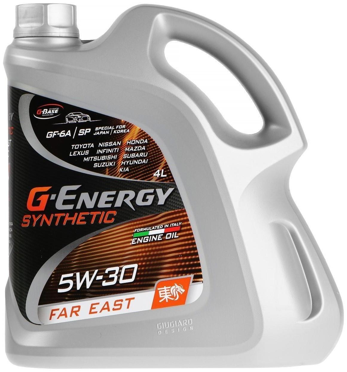 Масло моторное G-Energy Far East 5W-30, 4 л