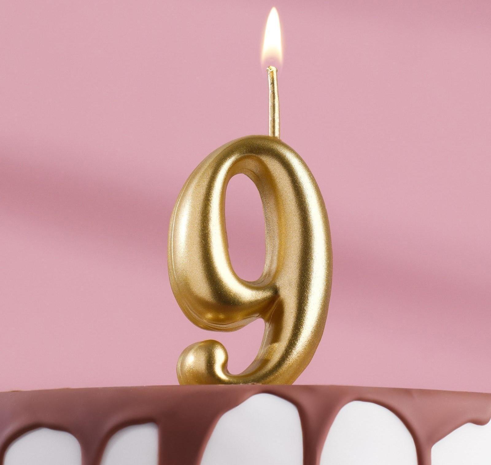 Свеча для торта цифра 