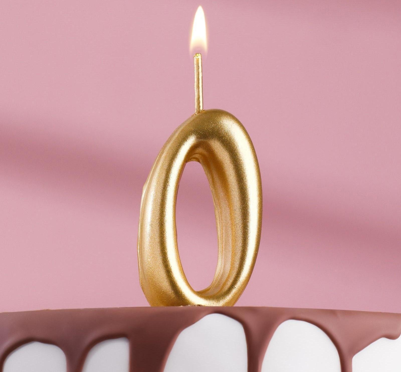 Свеча для торта цифра 