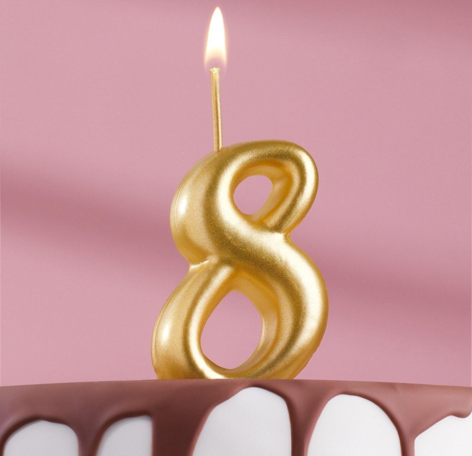 Свеча для торта цифра 