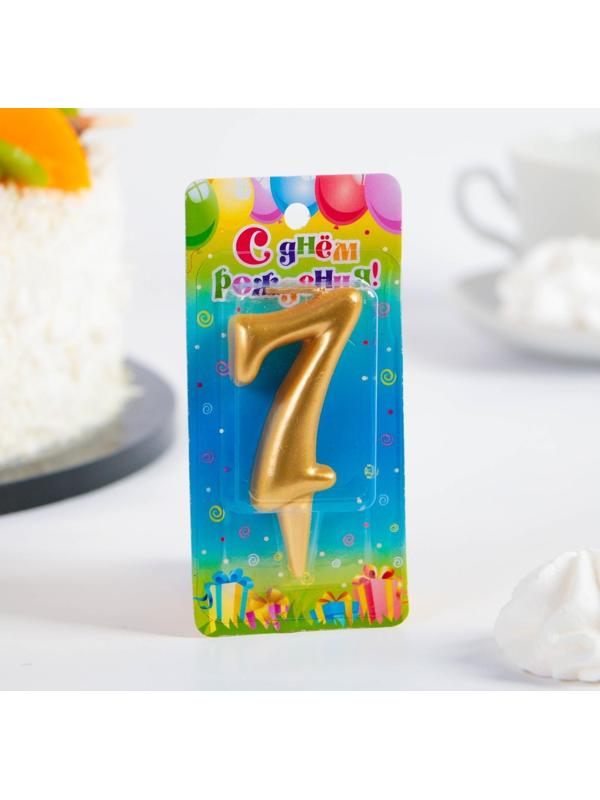 Свеча для торта цифра 