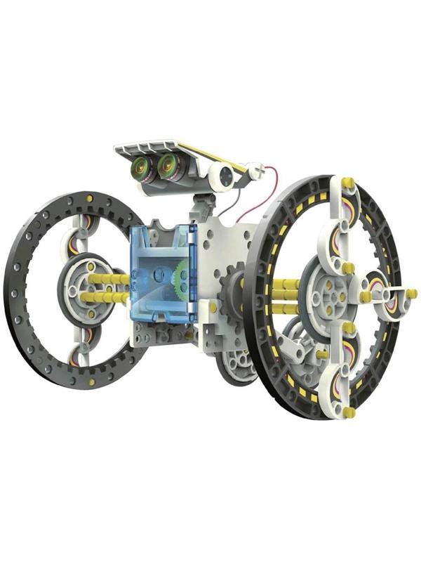 Набор для опытов «Робот» 14 в 1, работает от солнечной батареи, в пакете