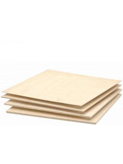 Фанера ФК 12мм 1525х1525 сорт 4/4