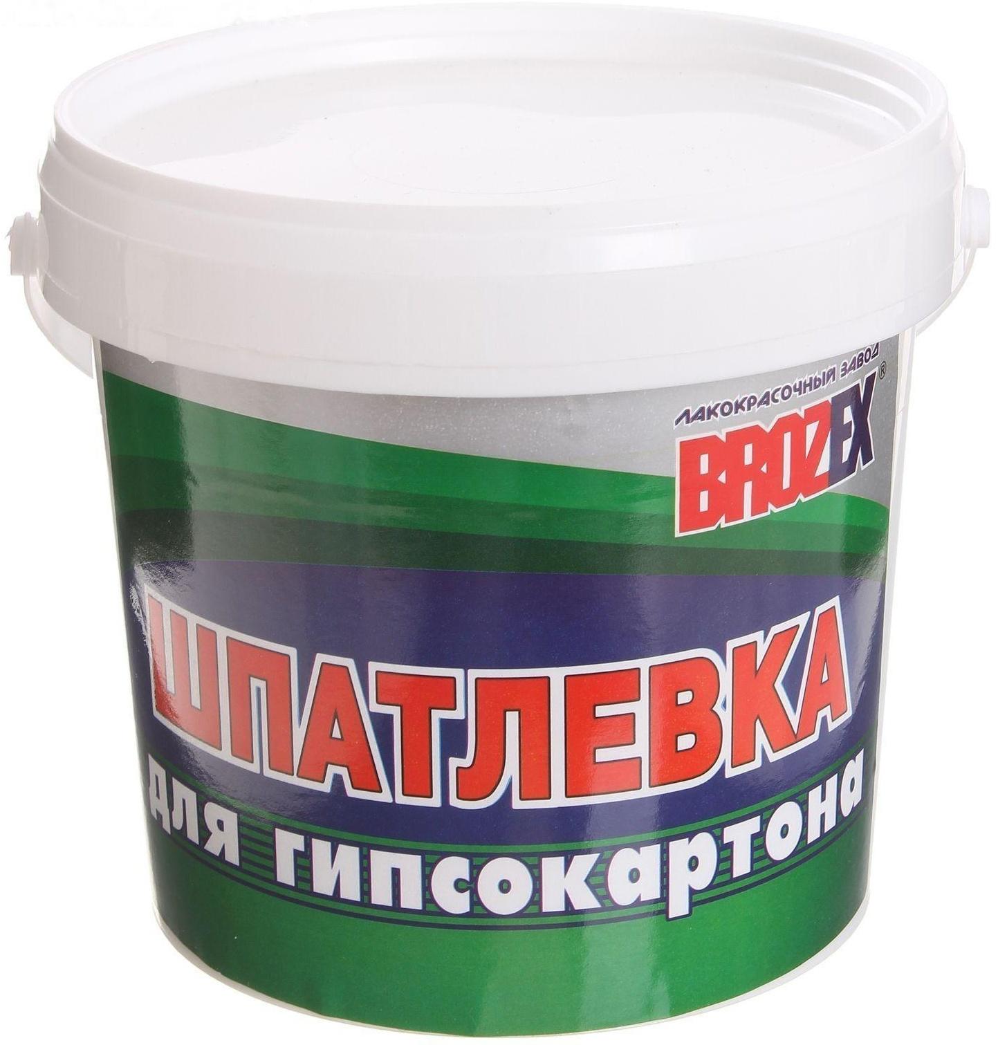 Шпатлёвка по гипсокартону Brozex, 1,5 кг