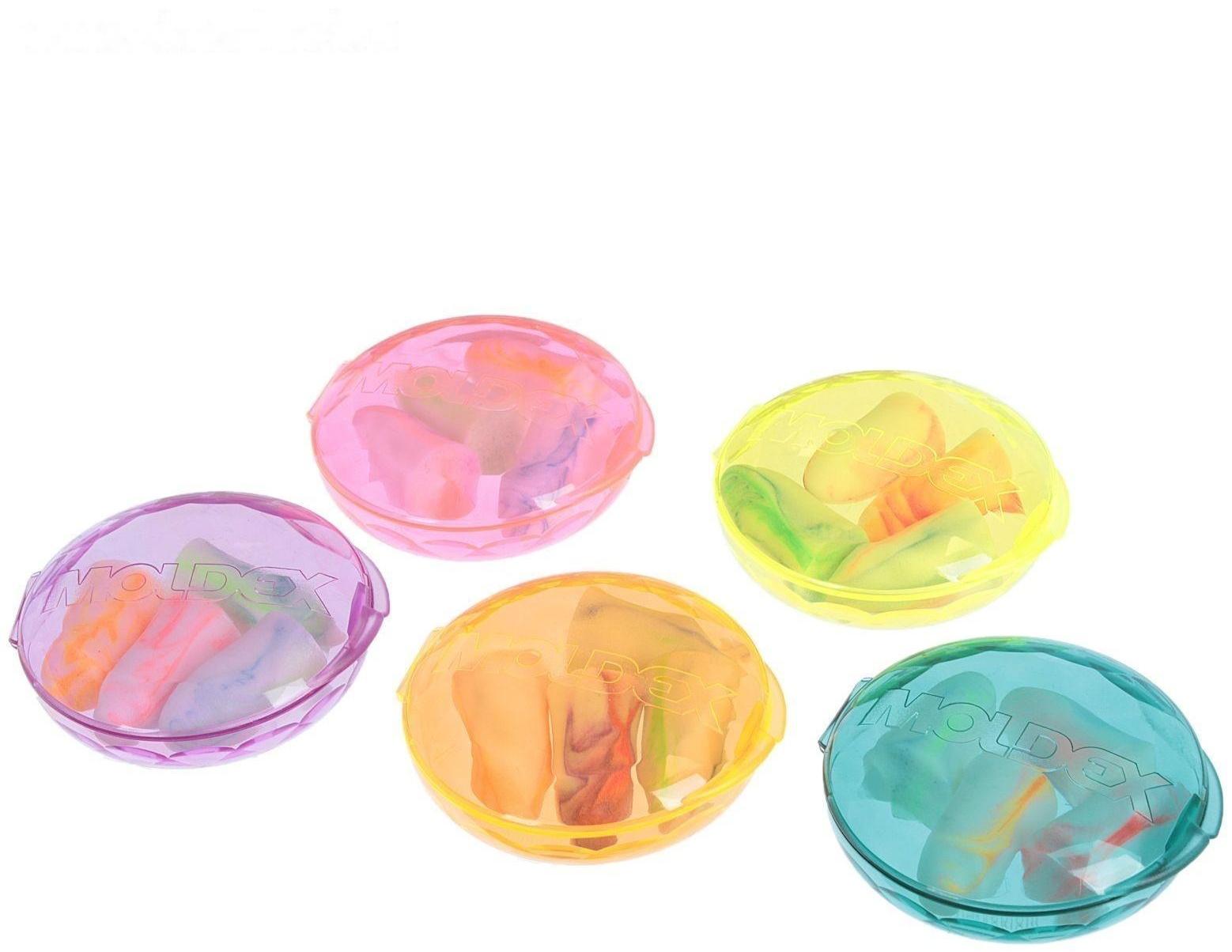 Противошумные вкладыши беруши Moldex Spark Plugs PocketPak 7802 (пара) МИКС