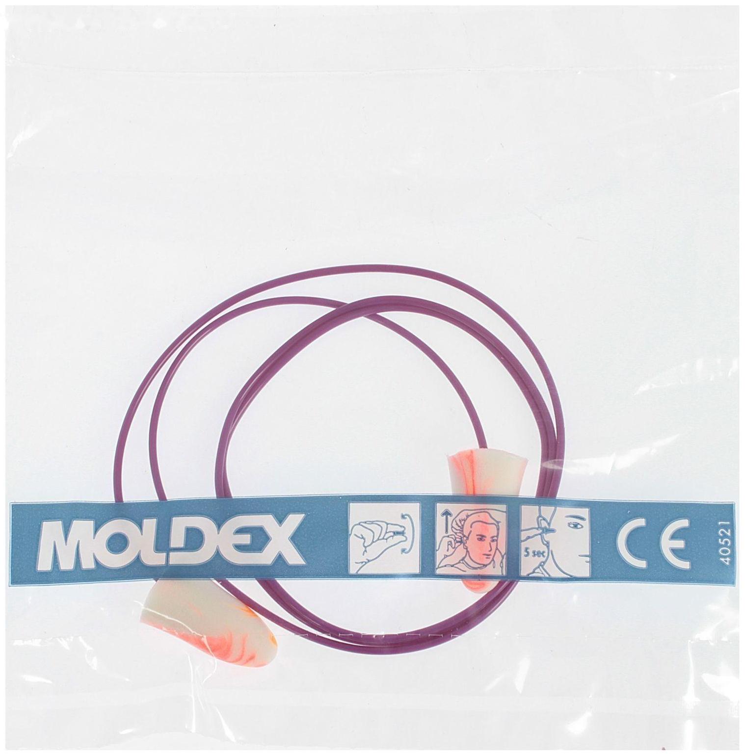 Противошумные вкладыши беруши Moldex Spark Plugs Cord 7801 с кордом МИКС
