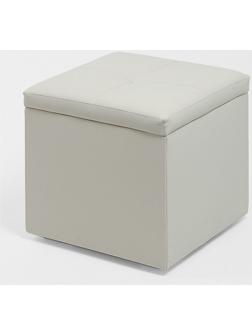 Банкетка КУБА 420*420*420, бежевый