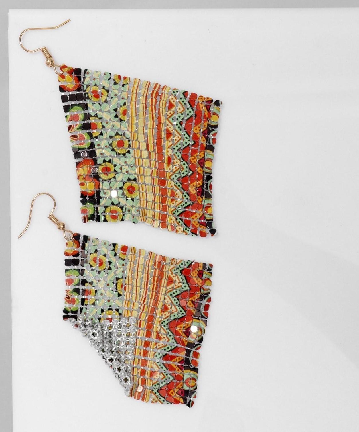 Серьги висячие 