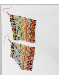 Серьги висячие 