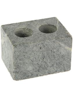 Испаритель талькохлорит, 2 отверстия 8х6х6 см